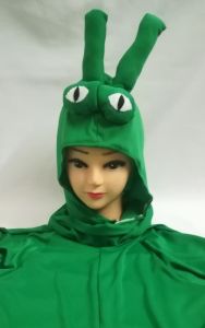 Kids Costumes to Hire - Green Onesie & Eyes headpiece